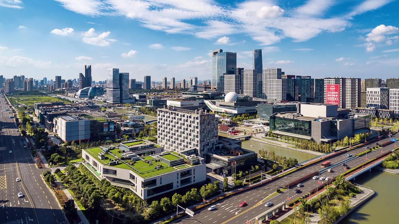 Langham Place, Ningbo Culture Plaza Экстерьер фото
